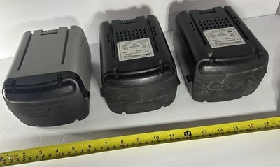 3 Numatic Battery 36V 5200 mah 3 Pack Untested TA20