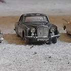 Vintage 1960s Corgi Toy Model 224 Bentley Continental Sports Saloon