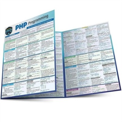 PHP Programming by Robin Nixon (Fold-out book or chart)