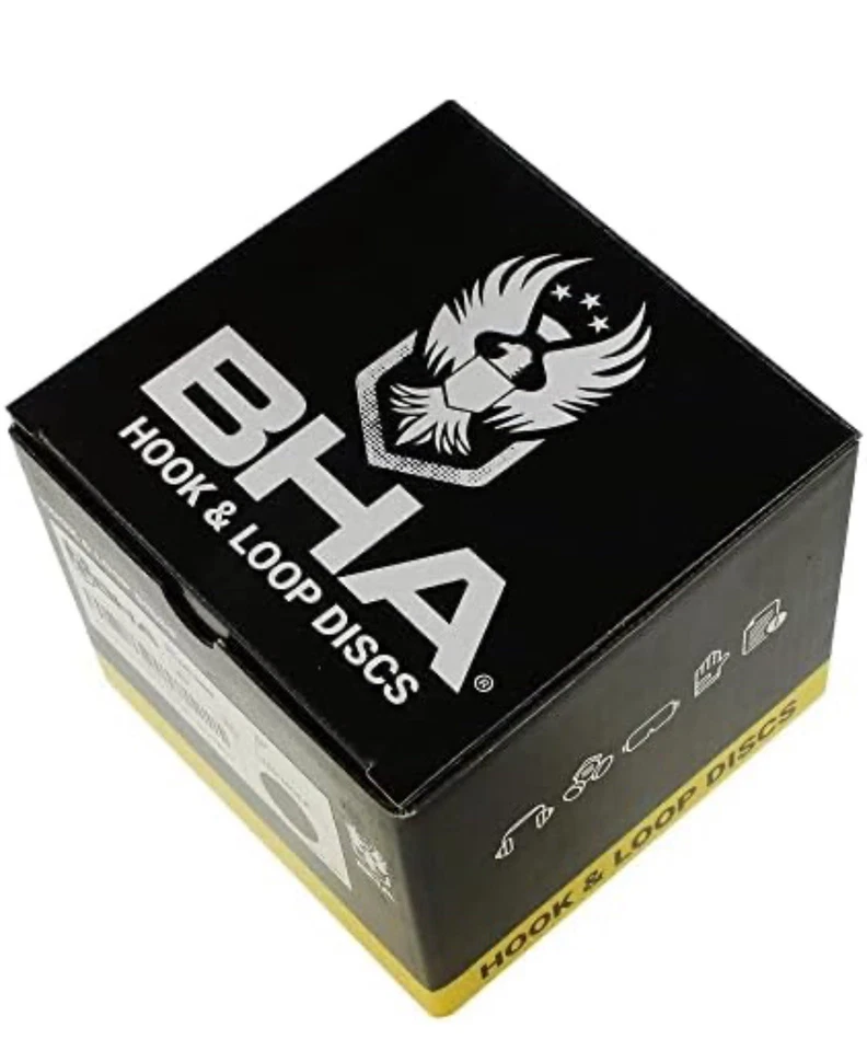 100 Pack - 6" Inch 220 Grit No Hole Hook & Loop Sanding Discs Orbital DA Disks - Image 4 of 4