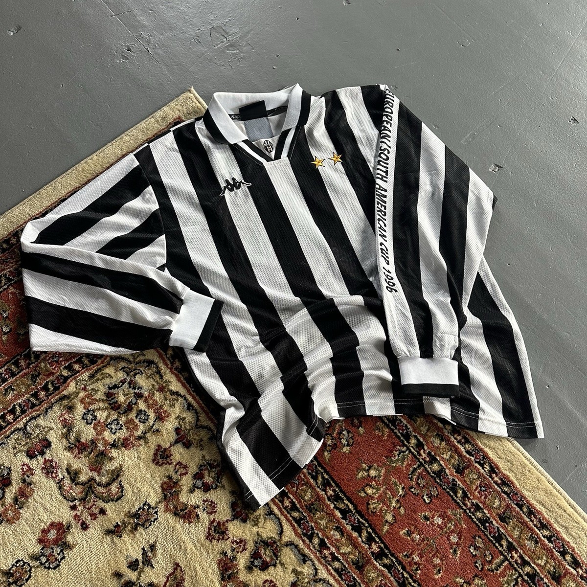 Vintage Kappa Juventus FC 1996/1997 Intercontinental Cup Soccer