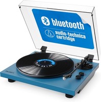 Majority Stylo Bluetooth Record Player  Premium Turntable with AT3600L Cartridge