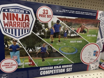 American Ninja Warrior Competition Course Kit 33-Piece Set
