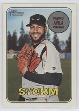 2018 Topps Heritage Minor League Edition Pedro Avila #157 4k8
