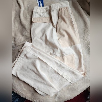 ADIDAS Women's Originals Adventure Cargo Pants NWT Sand Strata 