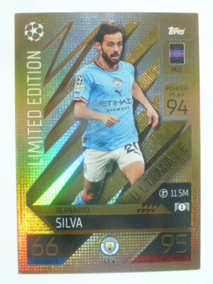 Topps Match Attax 22-23 - Bernardo Silva - Limited Edition, Ultimate (LE2)