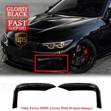 For BMW F32 F33 F36 4 Series 14-2020 Front Bumper Upper Trim Air Vent Cover Fang