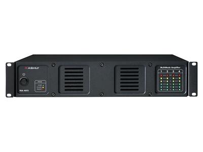 Ashly TRA-4075 Power Amplifier 4x75W/4 Ohms with XFMR Isolated 25V/70V/100V Out