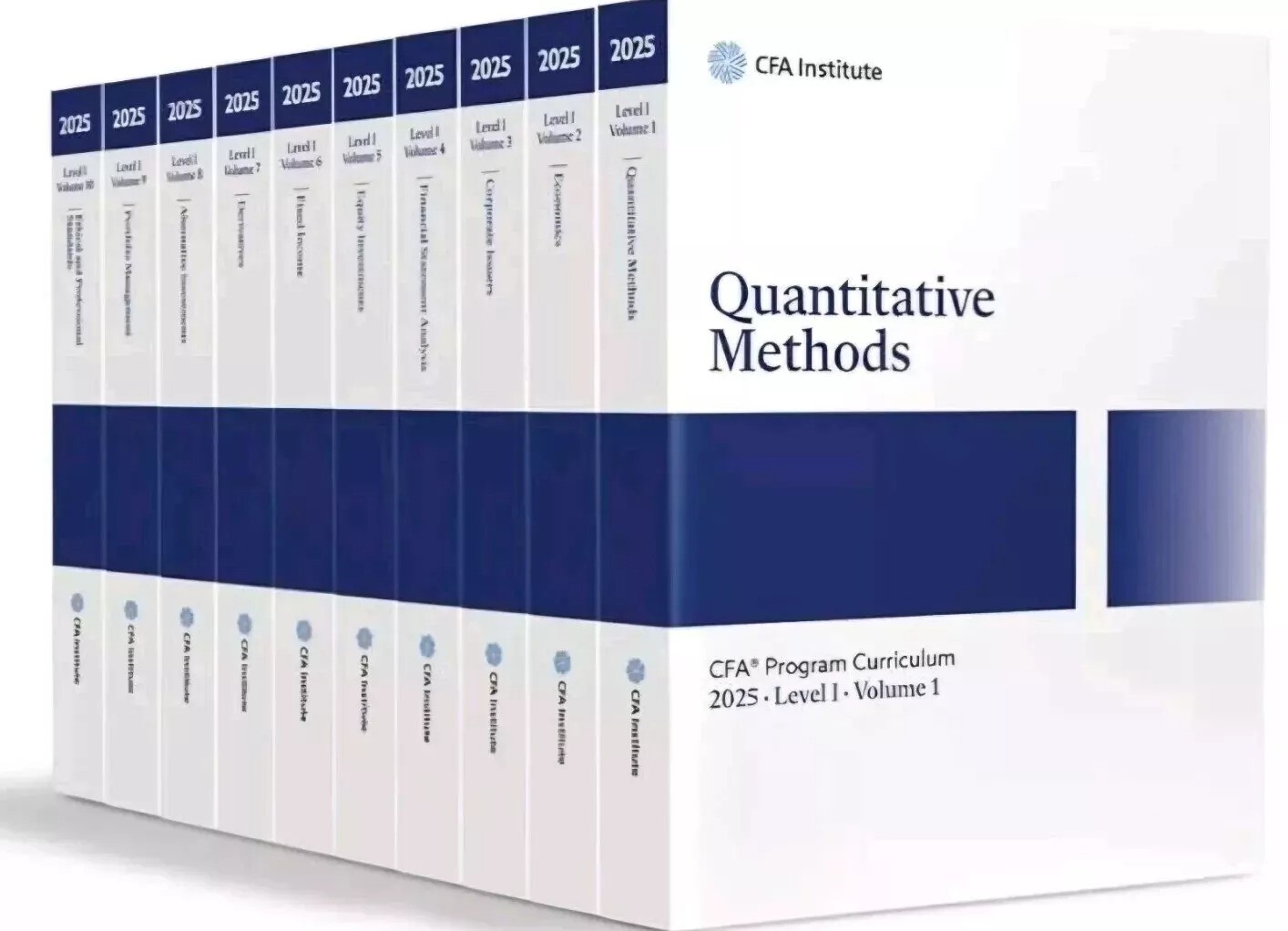2025 CFA Program Curriculum Level 1 Box Set Volume 1-10 (Hard Copies)-image