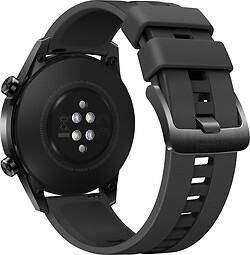 HUAWEI WATCH GT 2 46mm Edelstahlgehäuse mit Sportarmband - Matte Black  (GPS) online kaufen | eBay