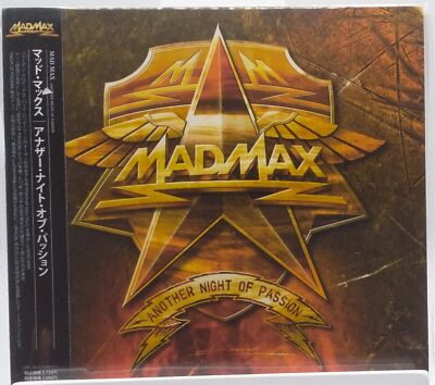 MAD MAX Another Night Of Passion JAPAN CD 260052OBI 2012 OBI