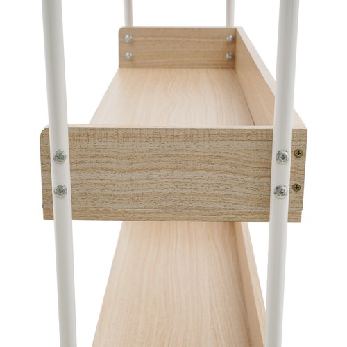 Modernes 5-stufiges Bücherregal Aufbewahrungseinheiten Schlafzimmer Küche Organizer Regal - Bild 9 von 13