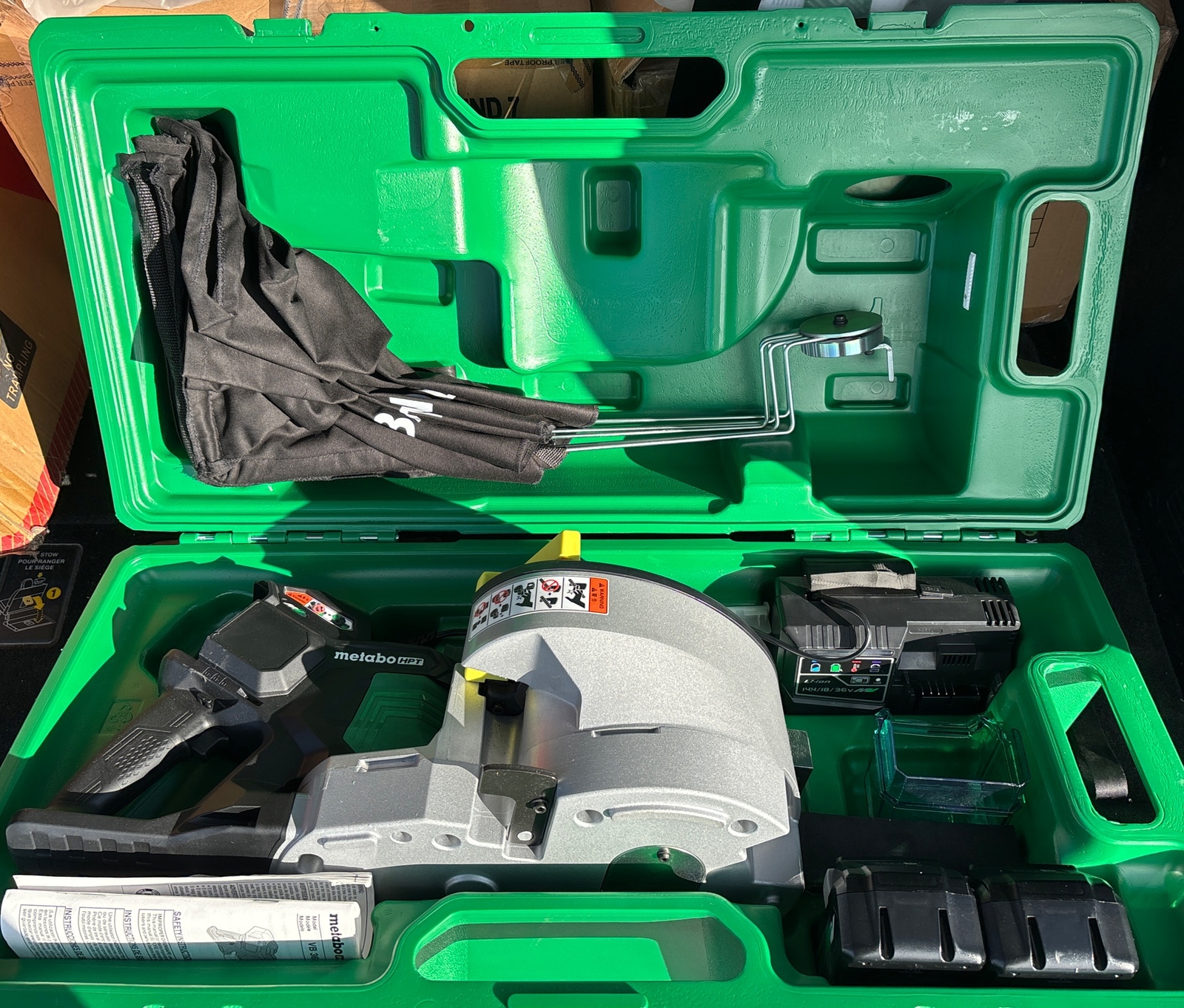 NEW Metabo HPT 36V 5/8” Cordless Rebar Cutter/Bender (VB 3616DA) eBay