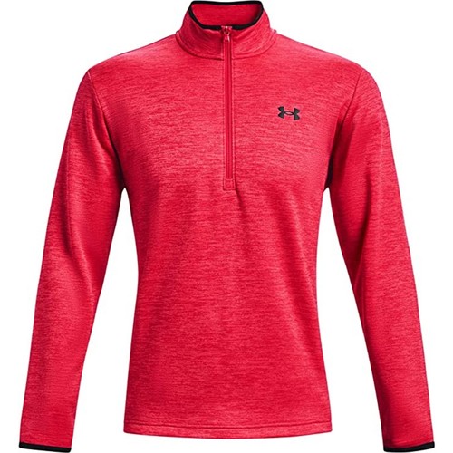 Herren Under Armour Armour Fleece 1⁄2 Reißverschluss Größe Small rot neu mit Etikett