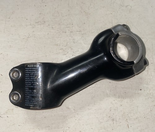 Schwinn Bicycle bike stem 80mm +/-20 degree 25.4mm 1 1/8th” Black with Bolts - Picture 2 of 11