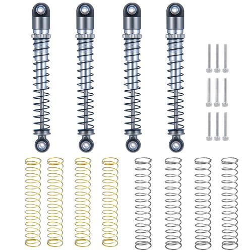 Aluminum Threaded Shock Absorber 48MM for 1/24 RC Crawler Axial SCX24 Upgrades - Picture 22 of 28