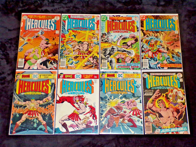 HERCULES UNBOUND 1 2 3 7 8 9 10 11 DC COMICS 1975 MISSING 4 5 6 12