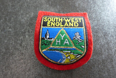 South West England Youth Hostel YHA Woven Cloth Patch Badge (L82S)