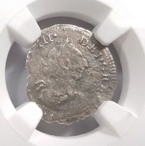 EL CAZADOR Shipwreck NGC (1772-83) Mexico 1/2 Real Sea Salvaged Sunken Treasure