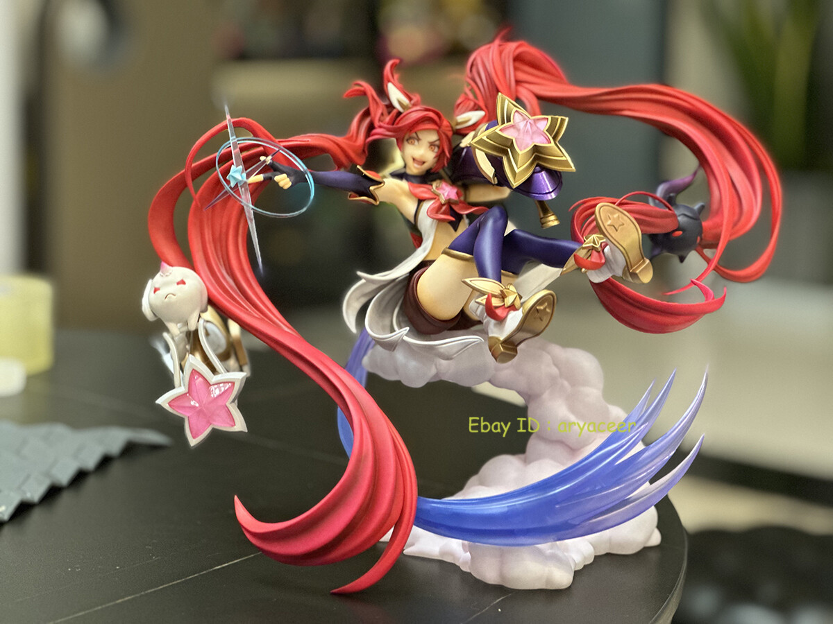 League Of Legends 1/7 Jinx Star Guardian Figure Statue Model League Of Legends 1/7 Jinx Star Guardian Figure Statue Model