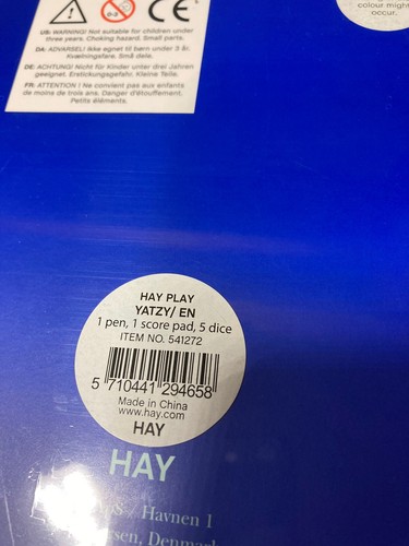 Hay Play Yatzy Würfelspiel von Clara von Zweigbergk Dänemark - Bild 6 von 7