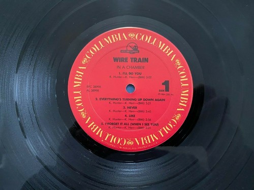 1984 PROMOTION LP DRAHTZUG ... IN EINER KAMMER AUF COLUMBIA RECORDS - Bild 6 von 7