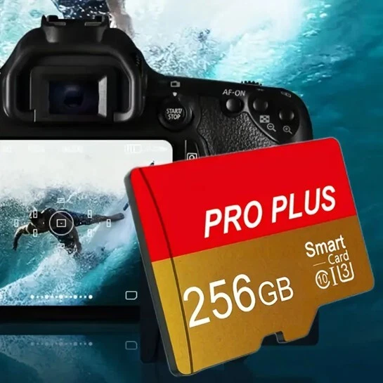 Pro Plus MicroSD Card, High Speed Flash Micro TF/SD Card - Image 3 of 4
