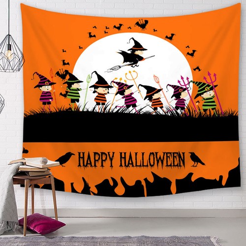 Halloween Background Cloth Simple Hanging Cloth Tapestry Background Cloth - Picture 39 of 47