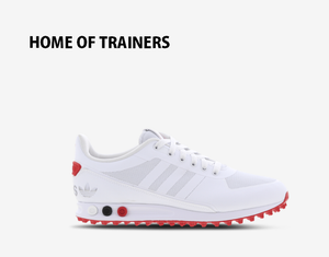 adidas LA Trainer II White Red Black Men's Trainers All Sizes | eBay