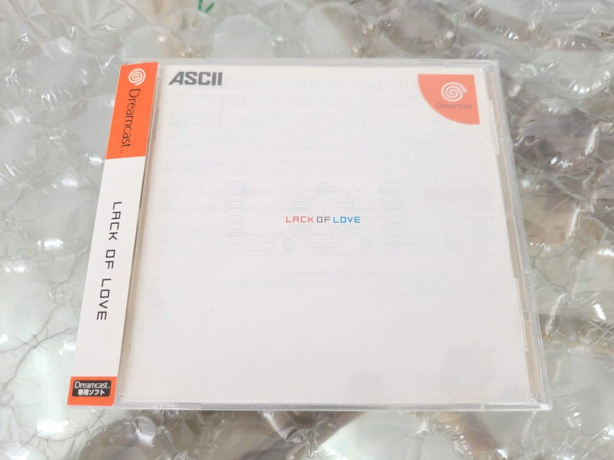 Lack of Love LOL Sega Dreamcast Japanese Japan Complete in Box 