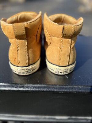 Converse Chuck Taylor 148585 Gold Suede High Tops Men 11.5