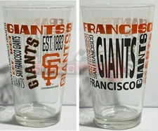 San Francisco Giants Boelter MLB Spirit 16oz Pint Glass (1)