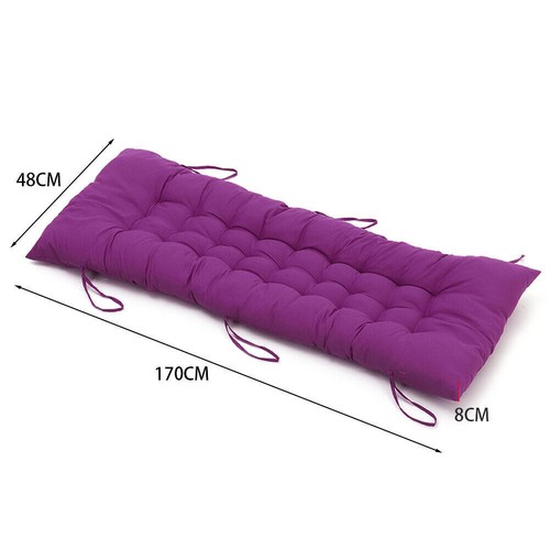 High Back Garden Deck Chair Seat Pad Cushion Outdoor Deck Patio Seat Cushion Pad - Picture 107 of 193
