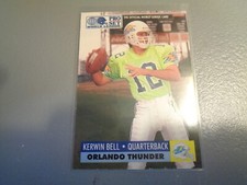 1991 Pro Set World League Football #22 Kerwin Bell