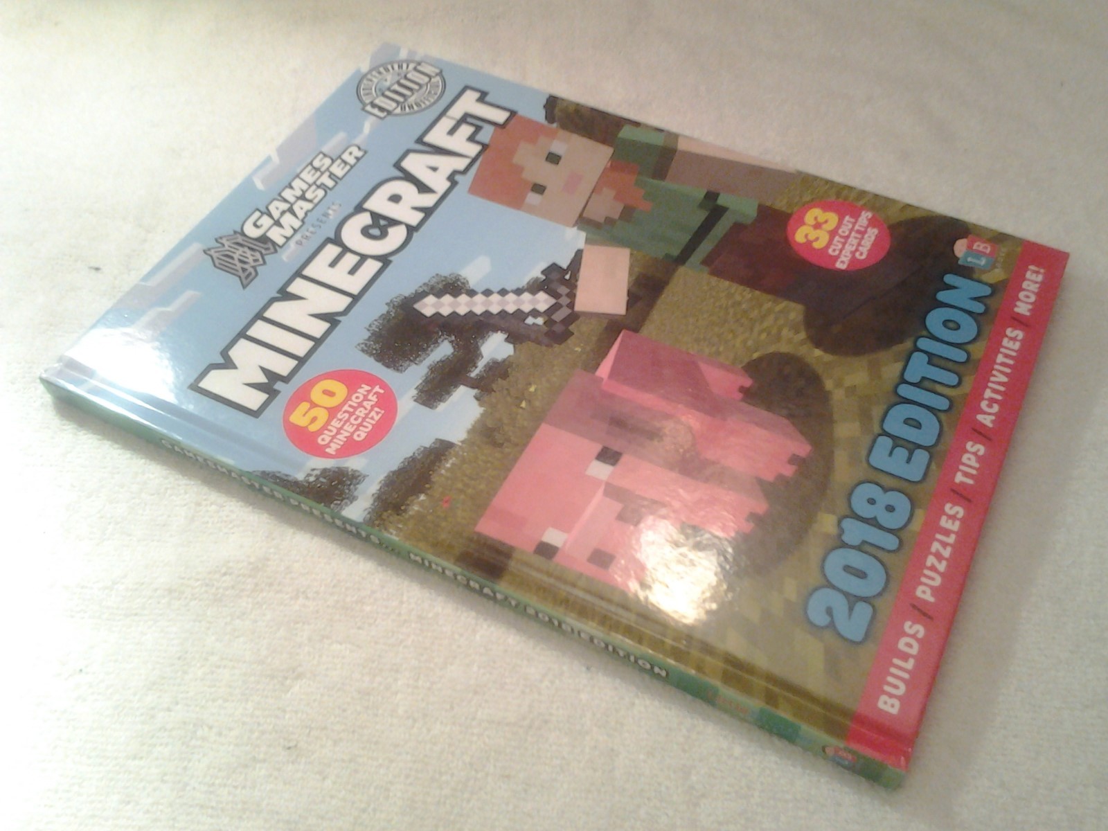 Minecraft by GamesMaster: 2018 by Little Brother Books Limited (Hardback, 2017)