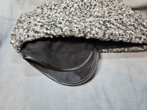 Sombrero de lana gris vintage Dobbs Karakul Diplomat grande - Imagen 5 de 7
