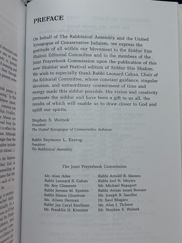 Rabbi Jules Harlow, Siddur Sim Shalom for Shabbat and Festivals;+ Hebrew Book - Foto 8 di 24