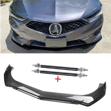 For Acura Integra Front Bumper Lip Spoiler Splitter Carbon Fiber Body Kit