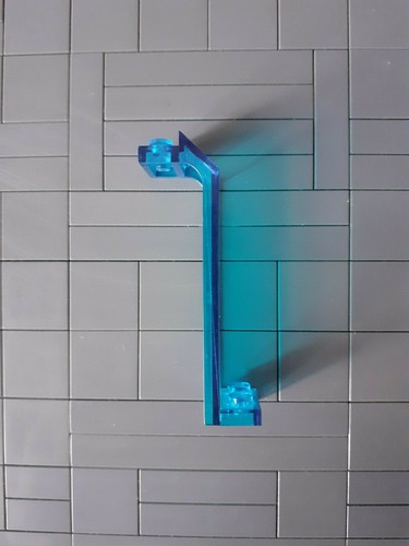 1 x Lego 2448 Panel Trans Dark Blue 5 x 2 x 5 2/3  z.B für SETs " 6990 , 6953 "  - Bild 3 von 3