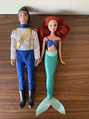 Vintage Ariel And Eric Toys Original Little Online Mermaid Barbie Doll