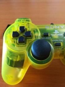 SONY PlayStation 2 PS2 Official Controller DualShock 2 Lemon Yellow SCPH-10010