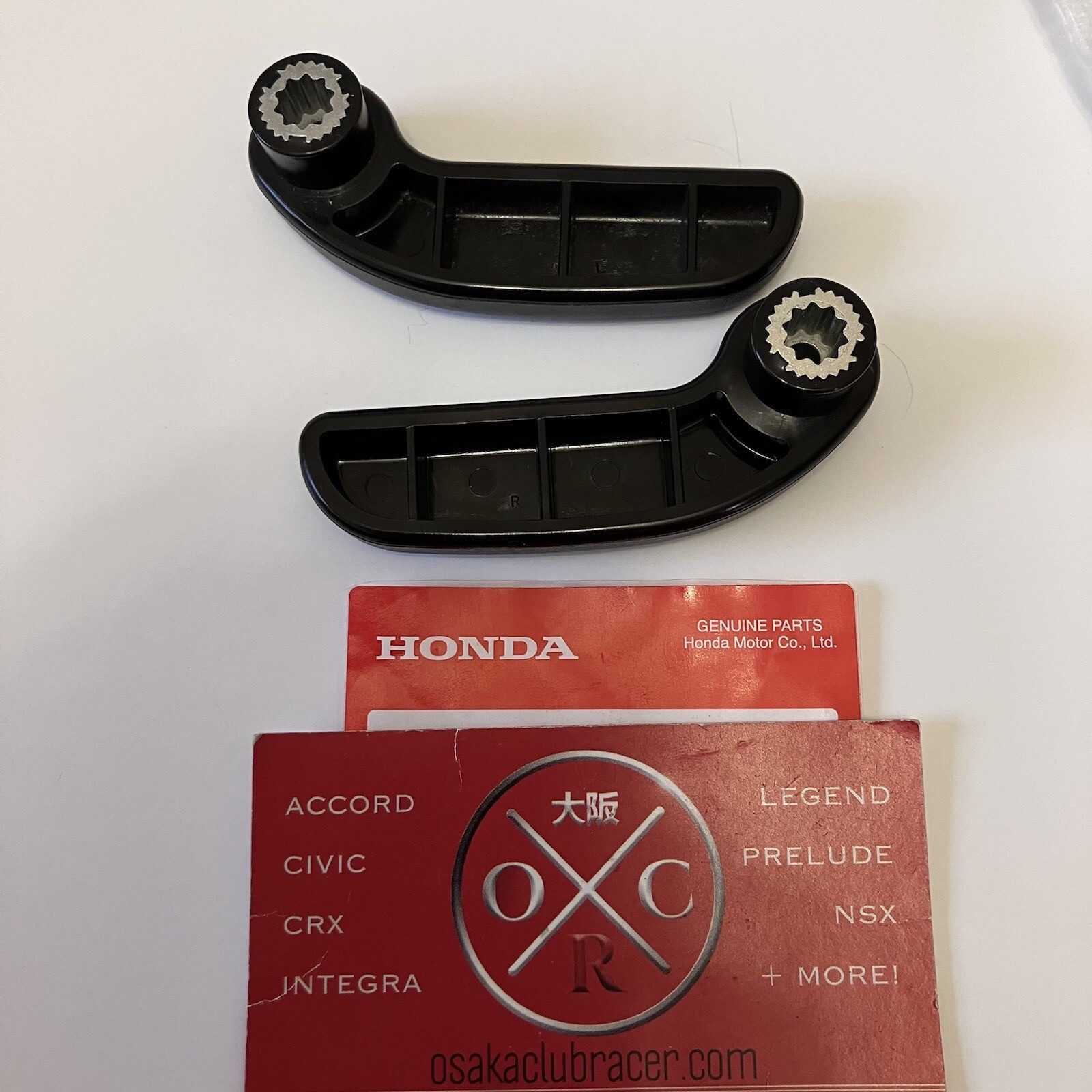 Genuine OEM Honda Acura NSX-T Targa Top Release Lock Handle Set 95-05 NA1 NA2 OE
