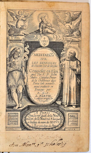 Dom Andres Capilla: MEDITATIONS ON THE GOSPELS ... Lenten Days... 1608 - Picture 2 of 3
