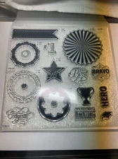 d 1530 close to my heart stamps my acrylix decorative stamps Artist Coll Kudos