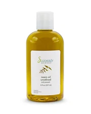 Neem Oil 100% Pure & Natural Virgin, Unrefined, Cold Pressed 8 fl oz