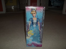 New in Box Disney Sparkling Princess Cinderella 12" Doll Mattel 2009 R4840 NIB
