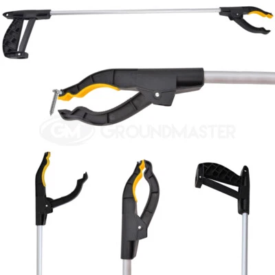 GroundMaster Litter Picker (76cm) Extra Long Handy Mobility Aid Reaching Assist