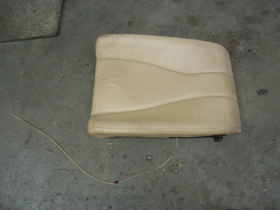 00-06 Mercedes Benz W220 S500 S600 Rear Upper Leather Seat Back Left or Right - Image 3 of 4