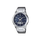 Casio Wave Ceptor Stainless Steel Band Digital Wristwatches