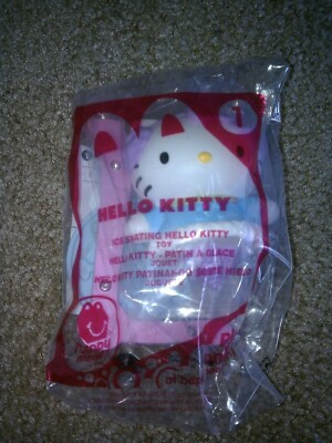 SEALED! 2011 Ice Skating Hello Kitty - McDonald's Happy Meal Premium - NIB - NIP